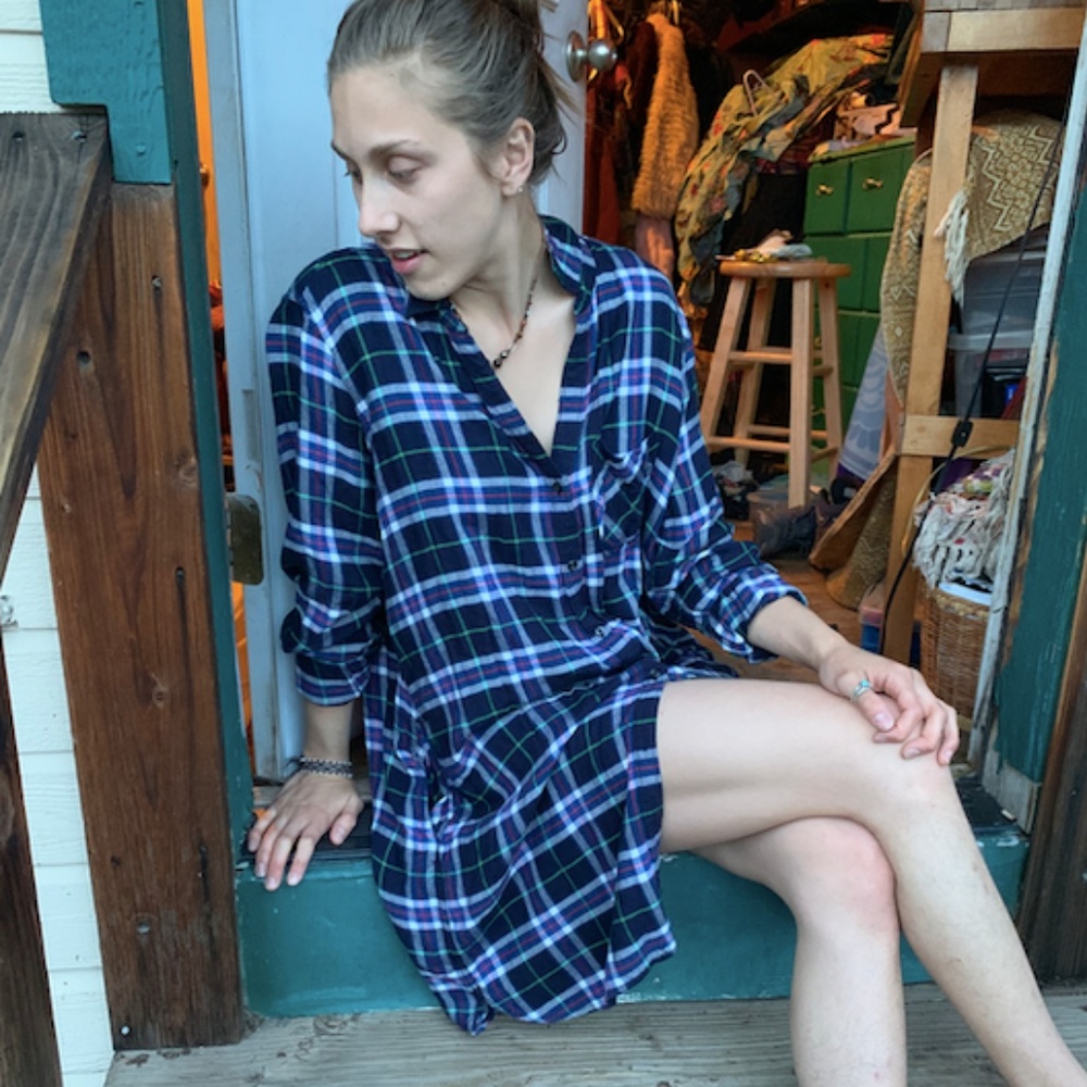Pendleton Flannel Tunic, one size
